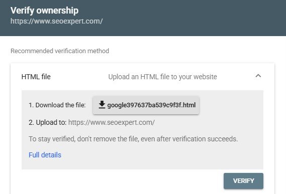 Verify Ownership
